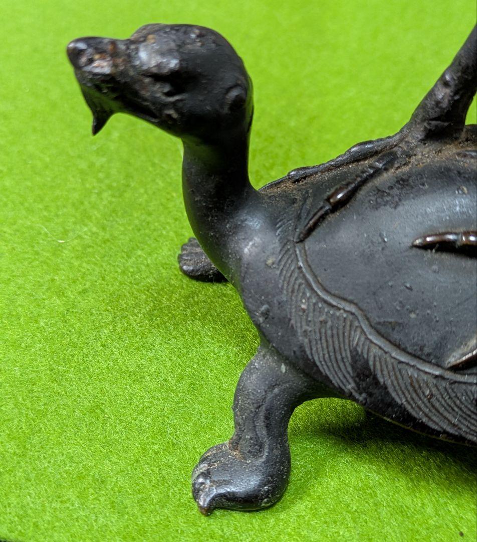 天台宗　鶴亀燭台