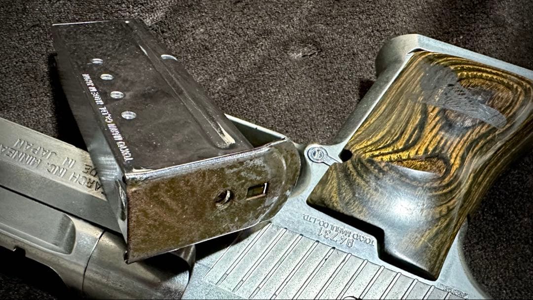 東京マルイ デザートイーグル ガスブローバック ハードキック 木製グリップ