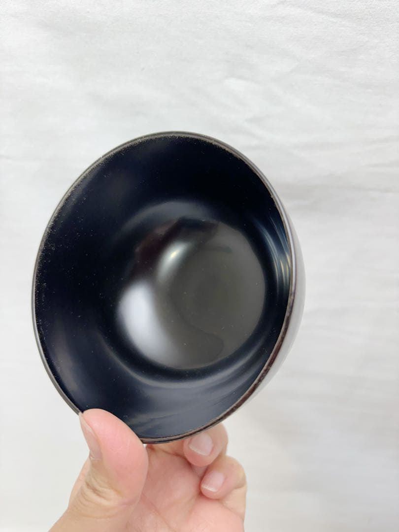 未使用 茶道具 平安堂造 網雲錦 小吸物椀 5客組 木製漆器 宮内庁御用達 共箱