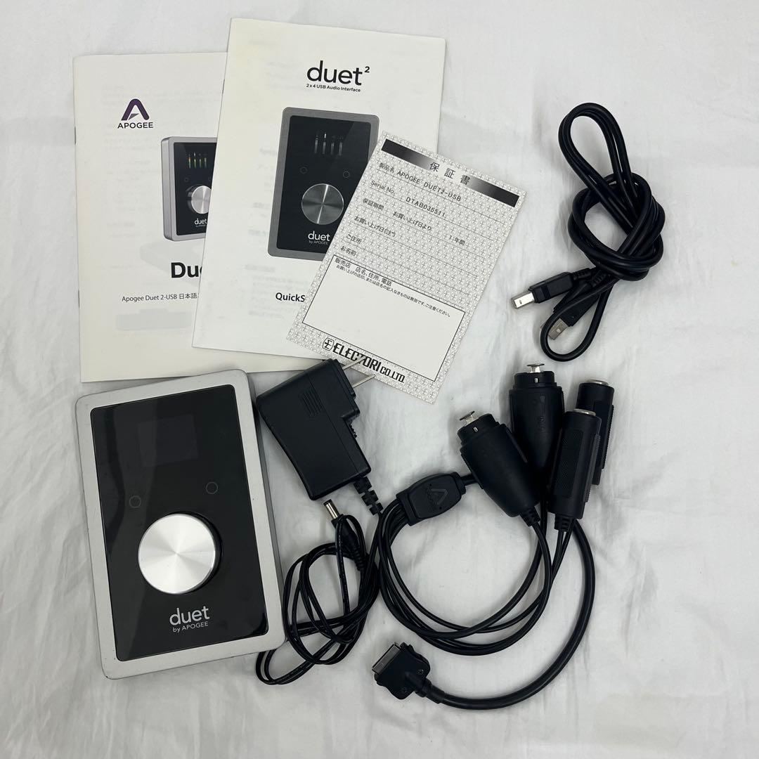 DTM・DAW apogee duet 2