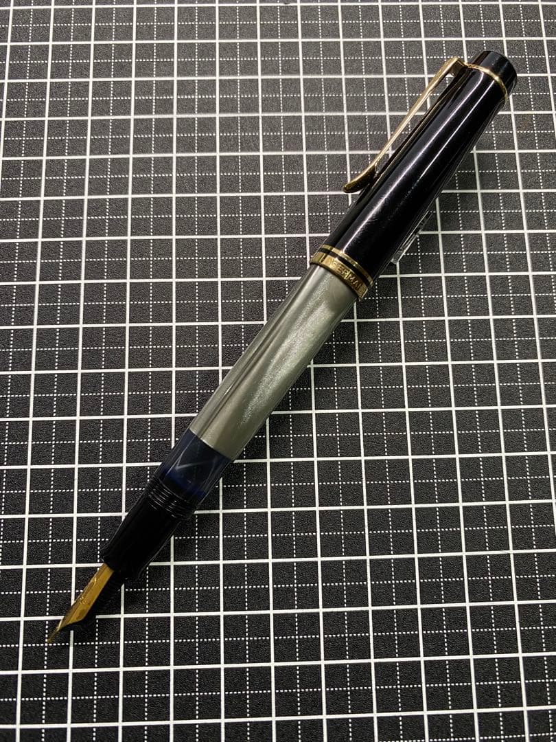Pelikan M200 Green-Marble 万年筆　字幅OM