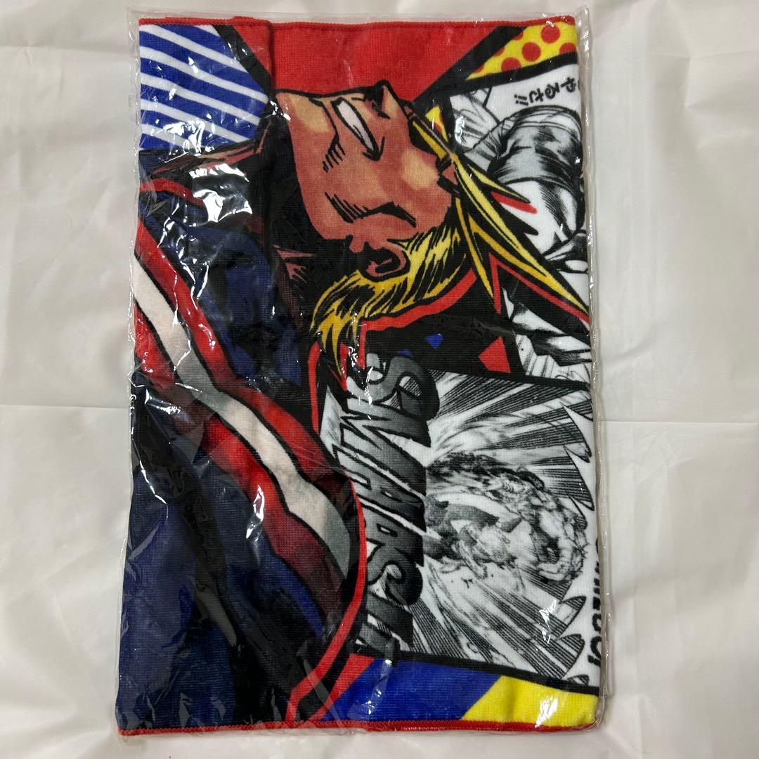 僕のヒーローアカデミア　ヒロアカ　オールマイト　フルカラーフェイスタオル