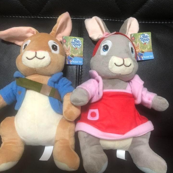 ピーターラビット　ぬいぐるみペア　海外　新品タグ付き