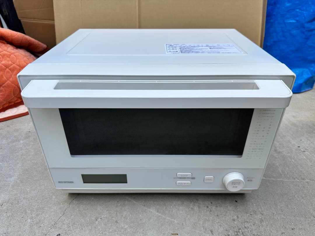 アイリスオーヤマ　スチームオーブンレンジ　MO-F1808-CW