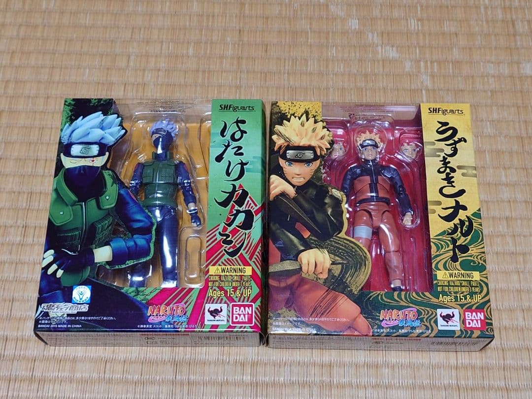 S.H.Figuarts　ナルト　カカシ　セット