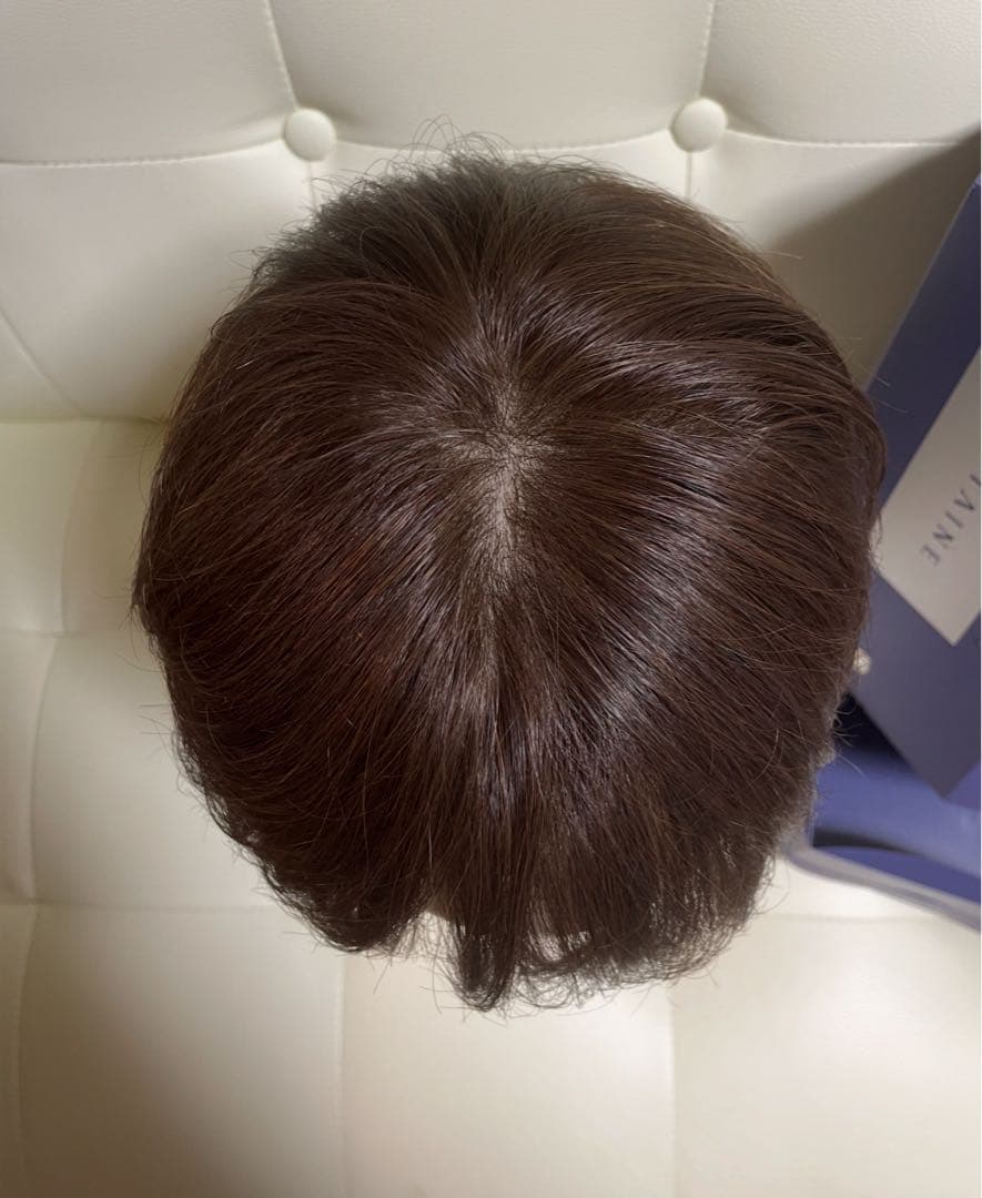 アデランス フォンテーヌ バランプレミアム 栗色 ハーフウィッグ 未使用に近い