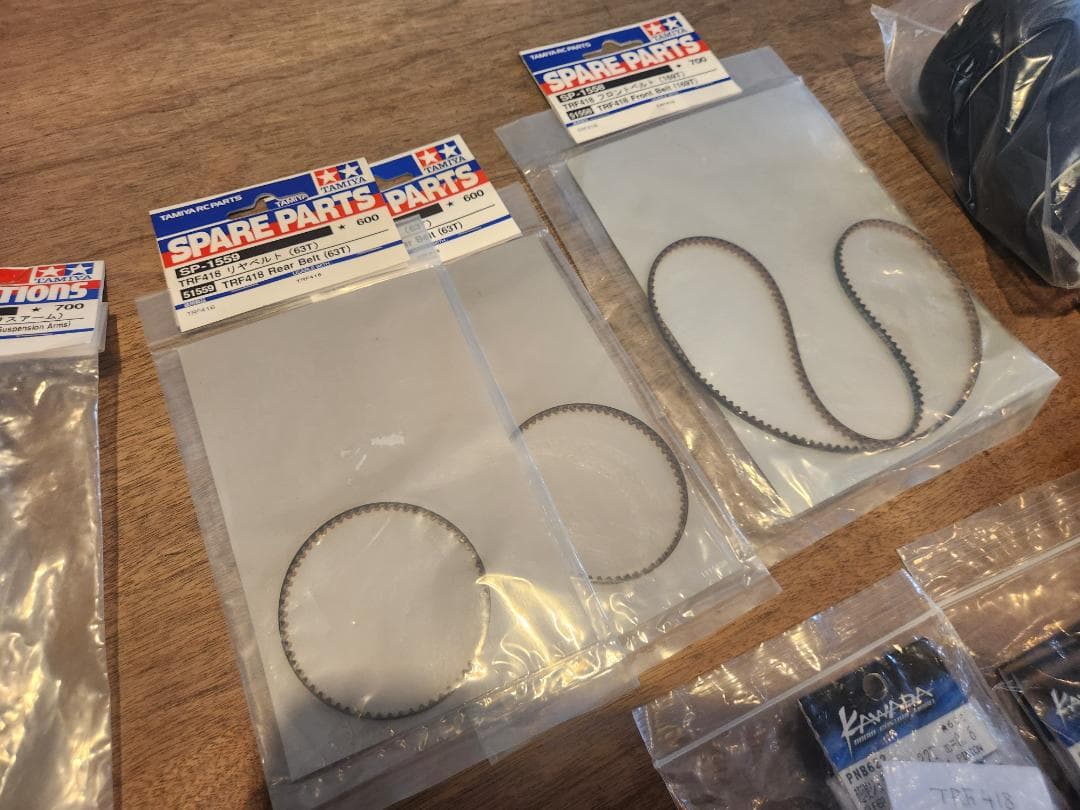 TAMIYA TRF418 中古品 スペアパーツ付属