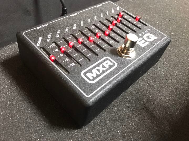 MXR 10band EQ 18V駆動 通電確認○ ジャンク品