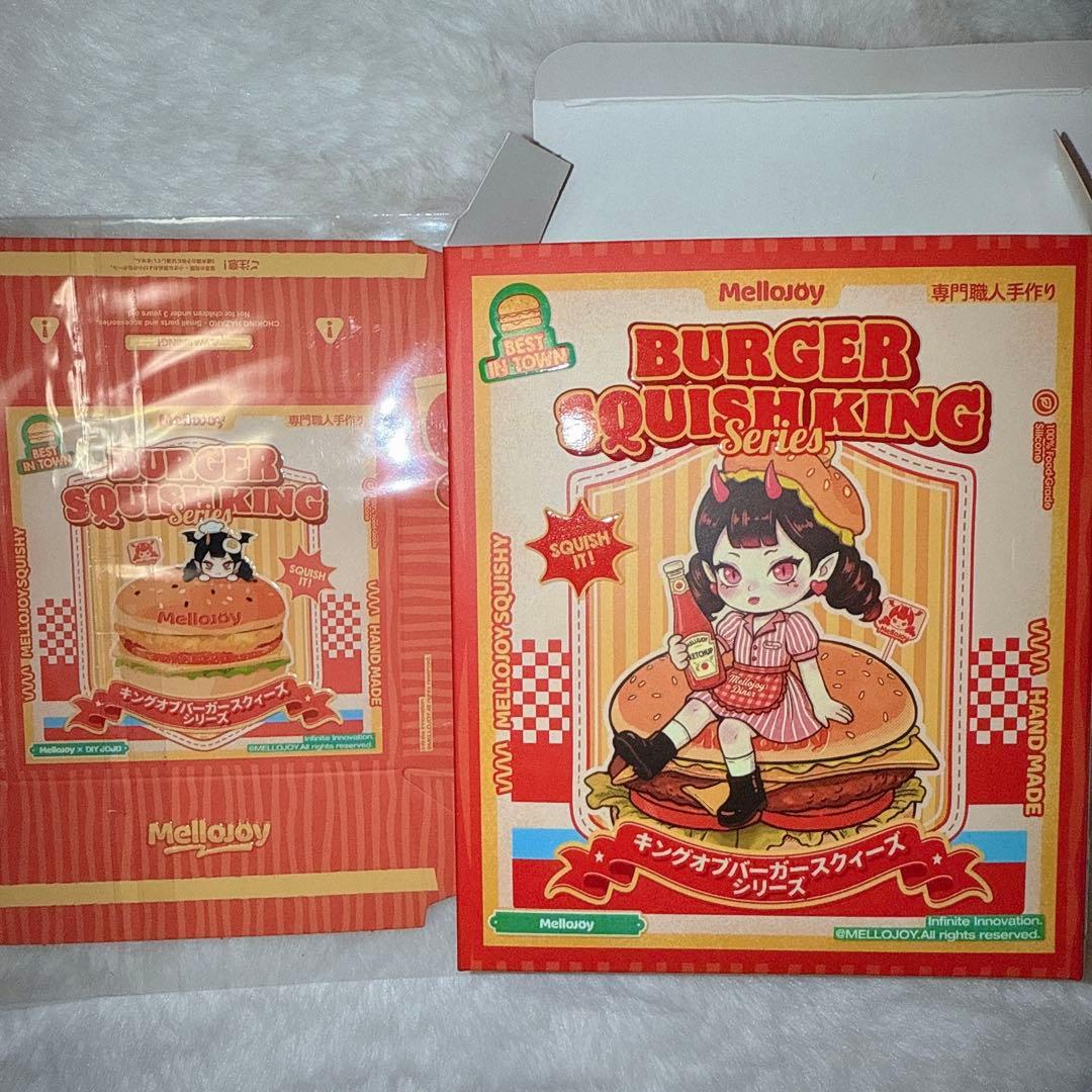 【Mellojoy】フライドシュリンプバーガー　メロジョイ　ハンバーガー