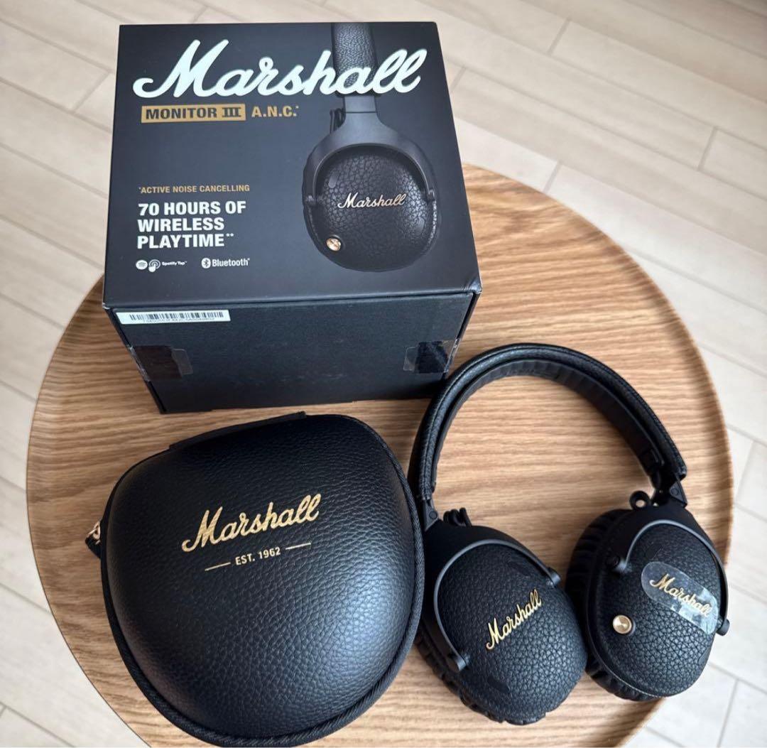 Marshall Monitor III A.N.C. ワイヤレスヘッドフォン