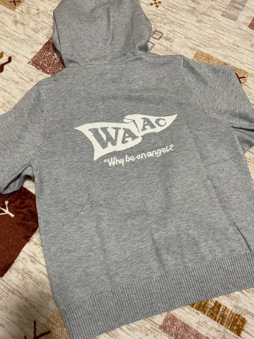 waac レディースゴルフウェア　ニットパーカー