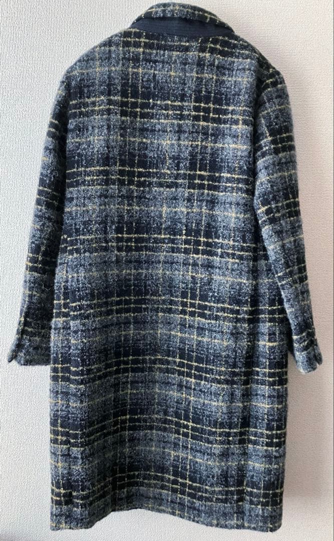 ERMANNO SCERVINO エルマンノ シェルヴィーノ チェック柄コート