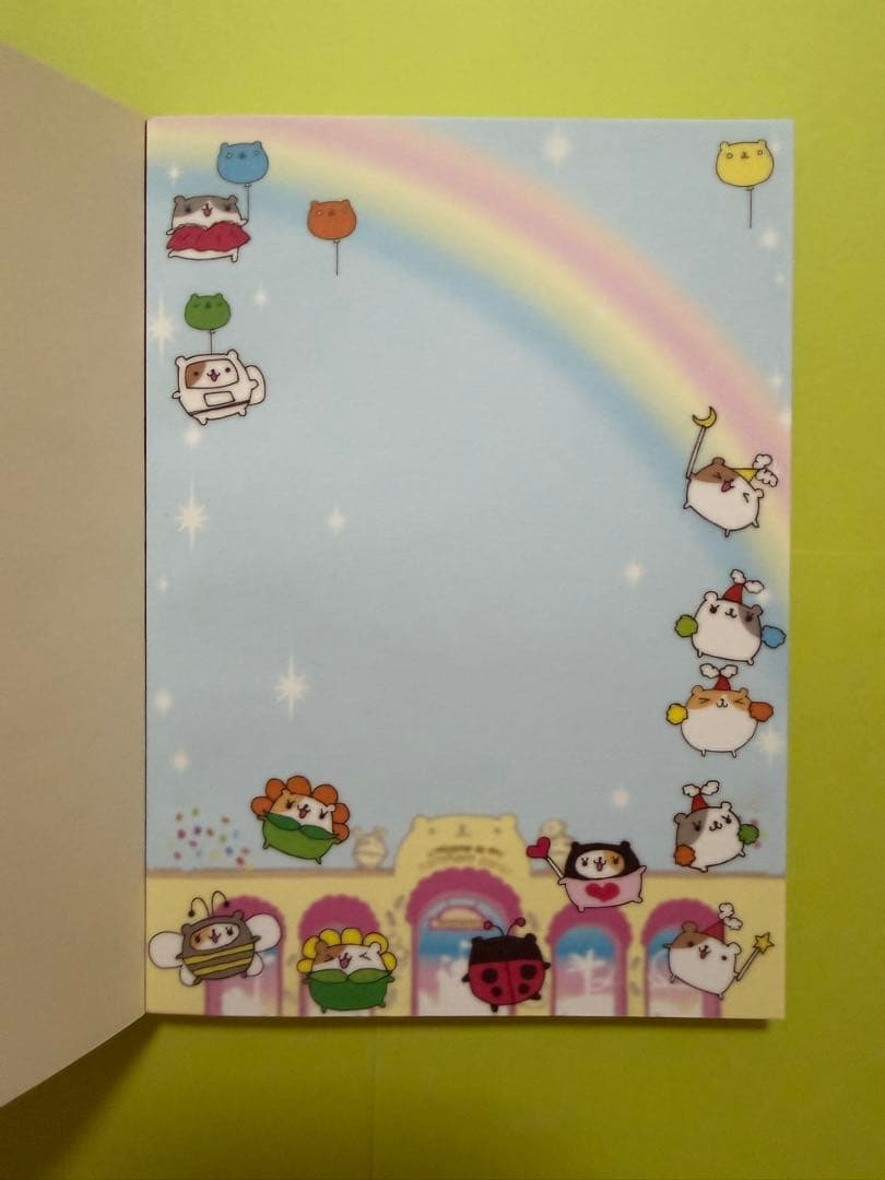 平成レトロ ハムハムパーク メモ帳 シール付き 当時物 ハムスター