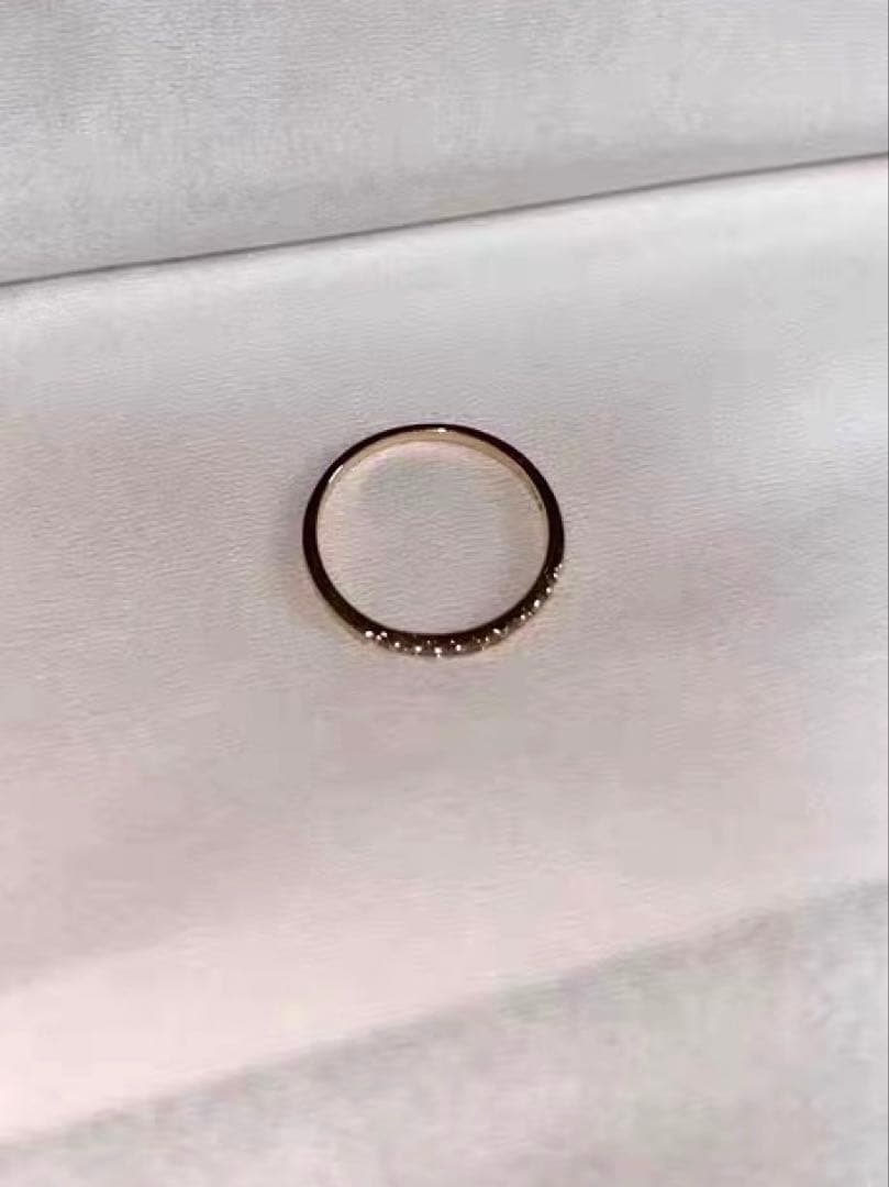 Hirotaka ヒロタカ　GOSSAMER ダイヤモンド　ピンキーリング