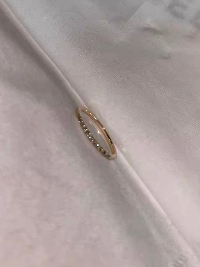 Hirotaka ヒロタカ　GOSSAMER ダイヤモンド　ピンキーリング