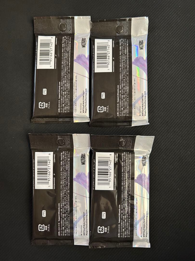 MTG マジック　ザギャザリング　FF コレクターブースター　4パック　日本語