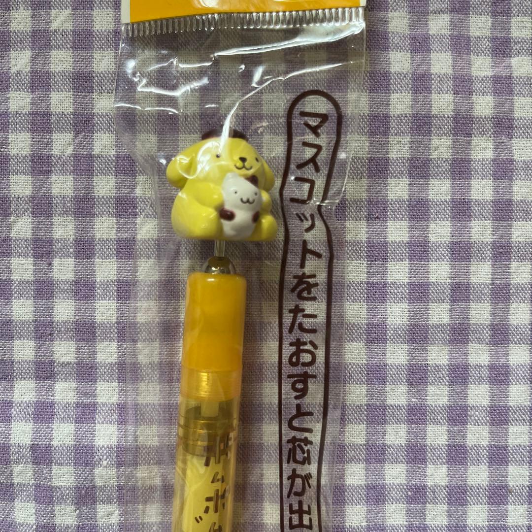 レア⭐︎ 90年代　サンリオ　マスコット付き　ポムポムプリン　ボールペン