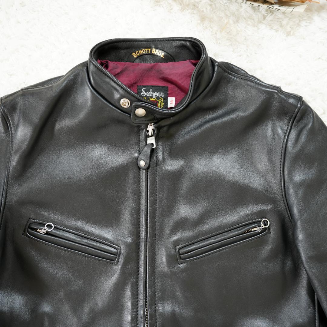 【美品】Schott　ショット　641XX　レザージャケット　38サイズ