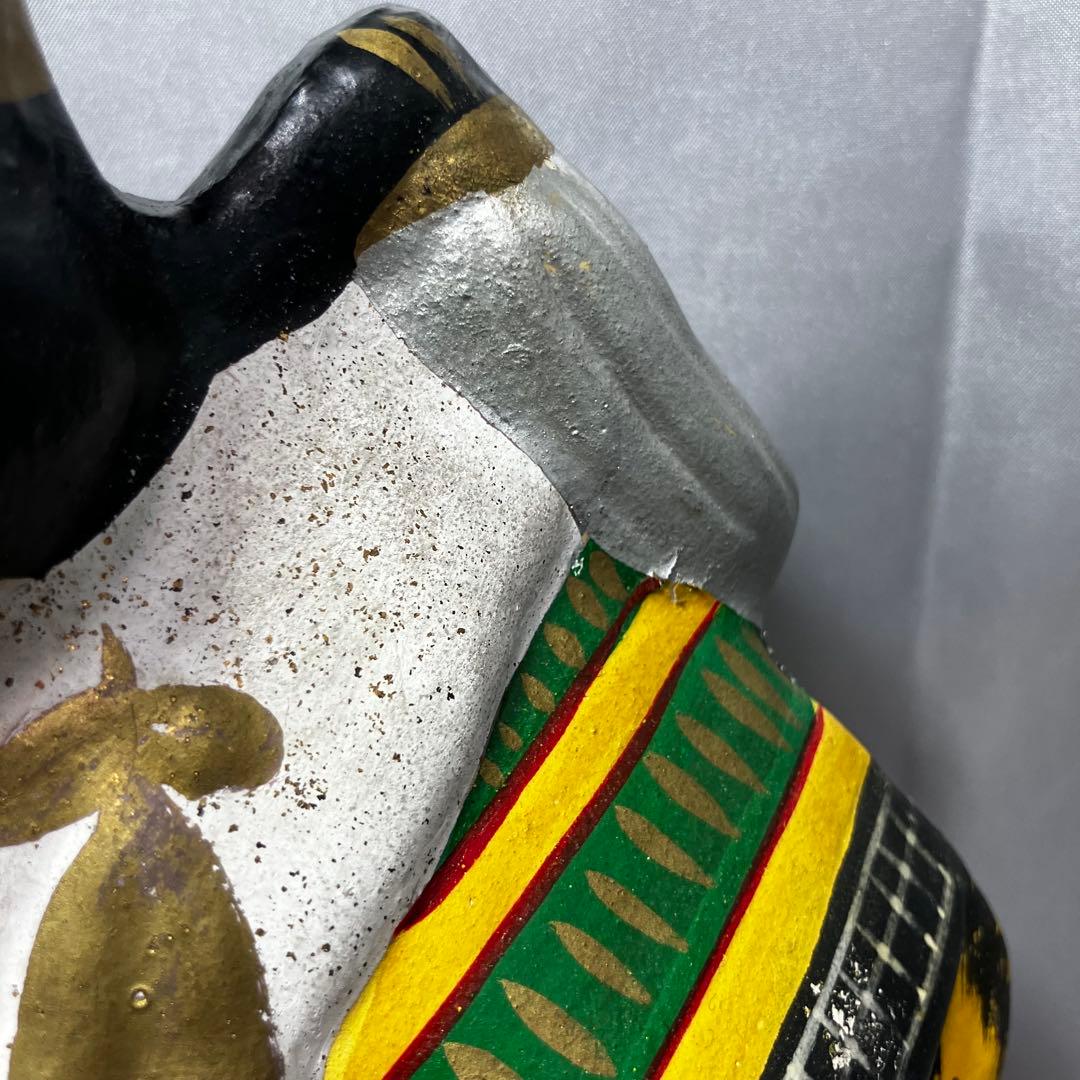 【昭和31年作】 郷土玩具 土人形 天神様 菅原道真公 縁起物 学問 合格祈願