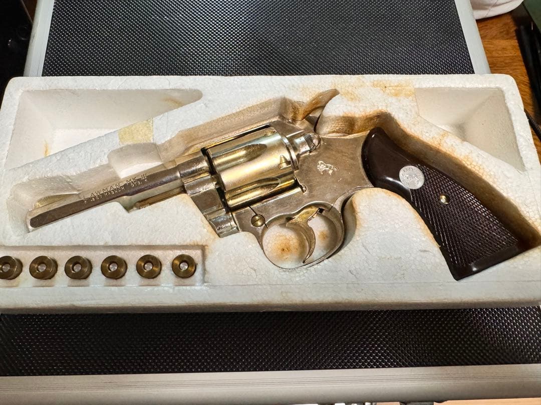 SMG刻印 ハドソン LAWMAN コルト ローマン MKⅢ MK3モデルガン