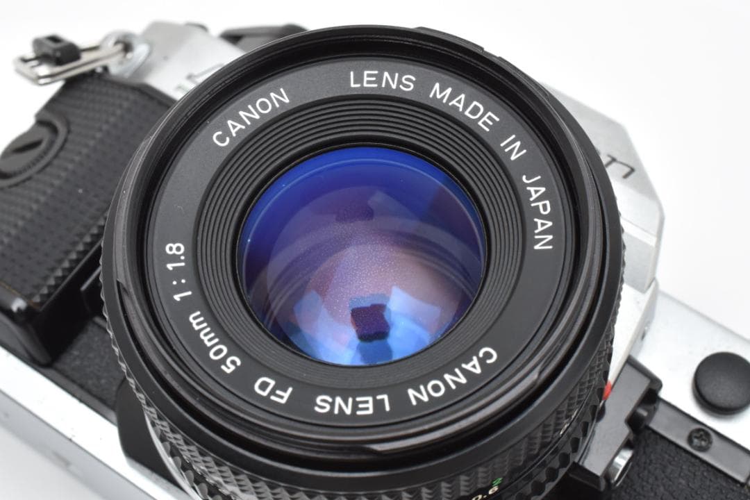 キャノン Canon AE-1 PROGRAM　NFD 50/1.8　動作確認済