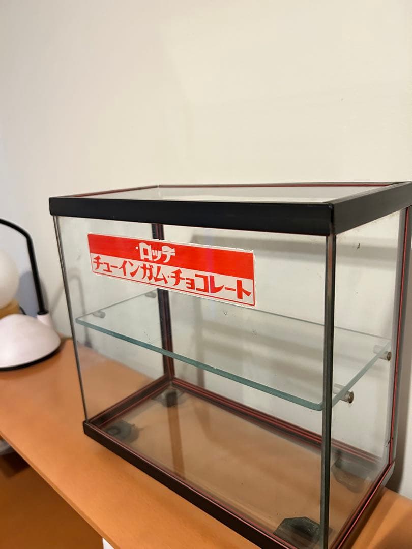 レトロ　陳列棚　ディスプレイ　駄菓子屋　煙草屋　ガラス