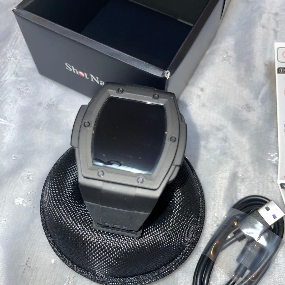 美品！Shot Navi Crest II Touch ゴルフ GPS ウォッチ