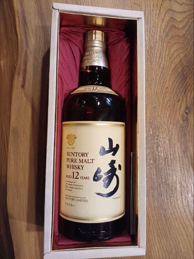 Suntory 山崎 12年 ピュアモルトウイスキー　希少