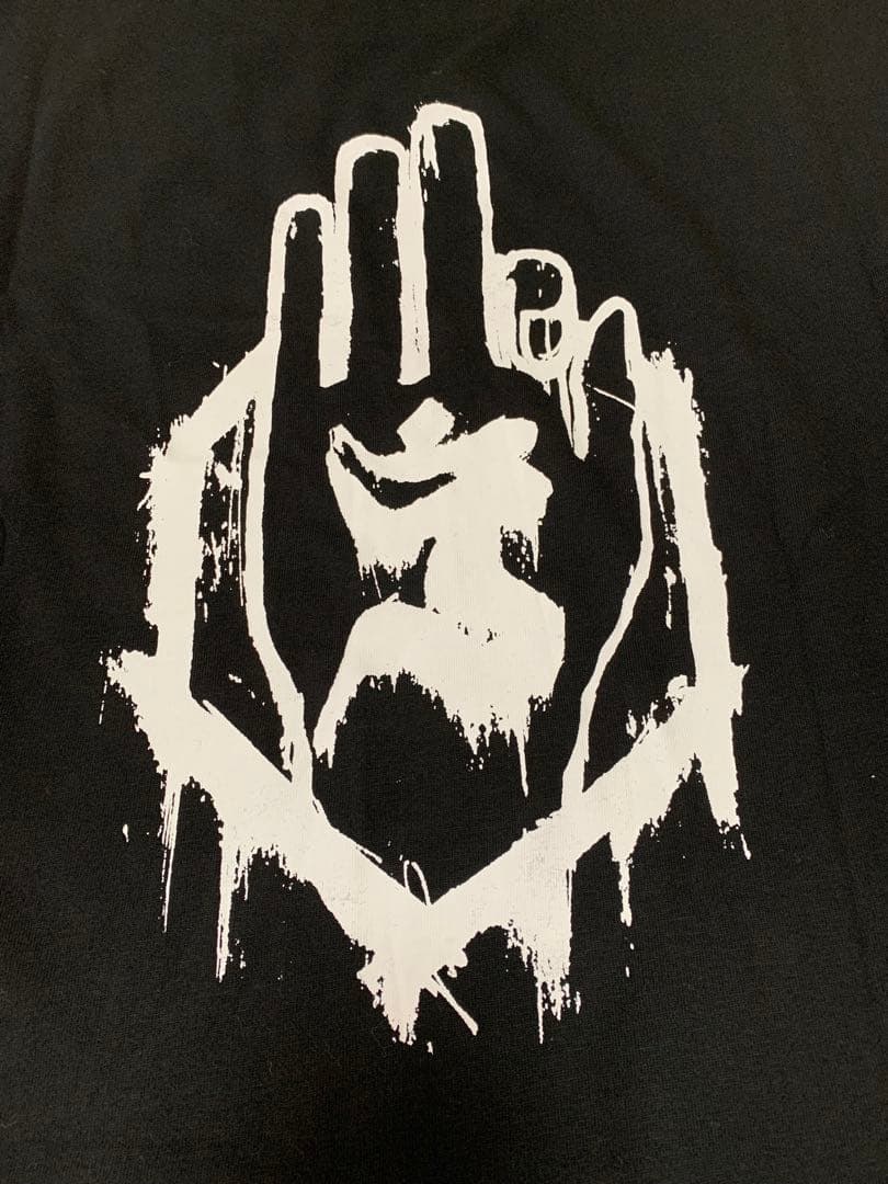 真天地開闢集団 ジグザグ 参拝装束 定番 ロングTシャツ 黒