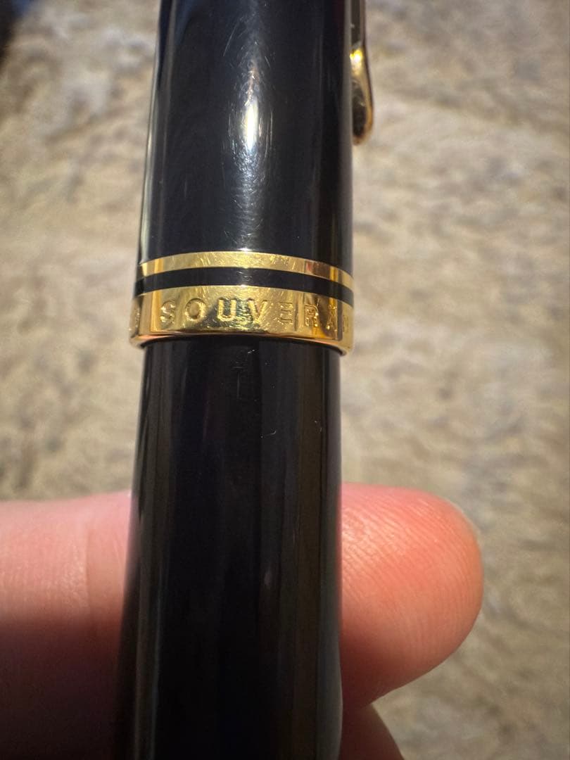 限定ペリカン　万年筆　スーベレーンM600 黒　字幅F