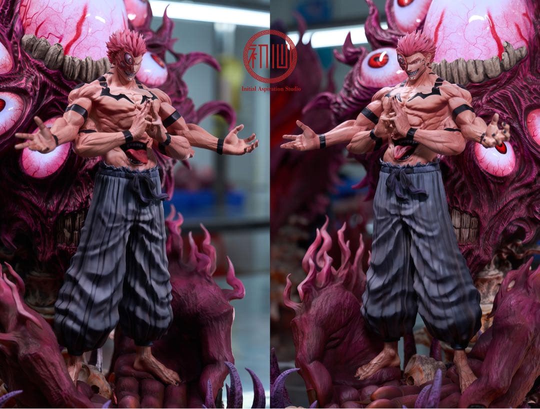 呪術廻戦　両面宿儺　ガレージキッド　フィギュア　MAX版　完成品