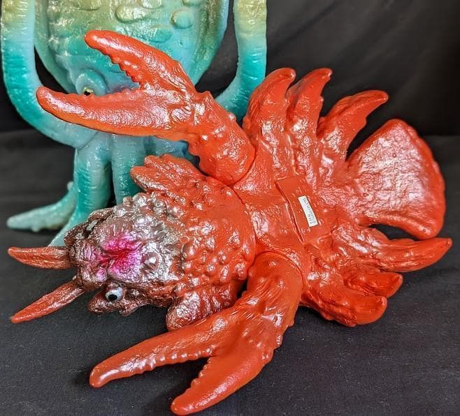 ゲゾラ・ガニメ「決戦！南海の大怪獣」（ブルマァク復刻）ソフビ２体セット