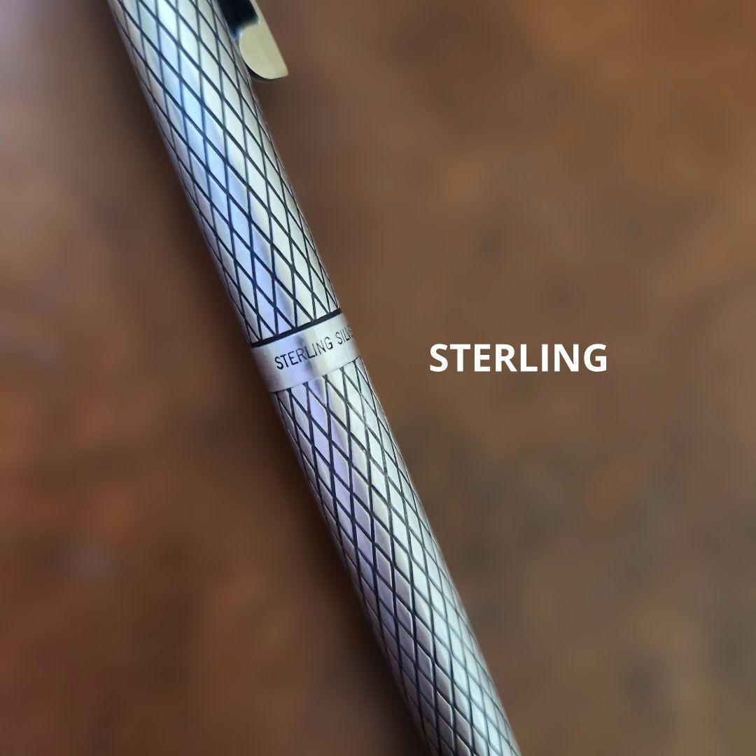 ヴィンテージ　スターリングシルバー　SHEAFFER ボールペン