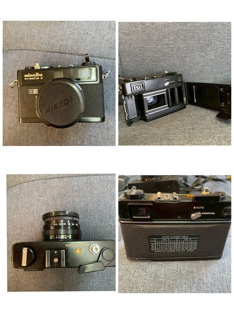 ❷カメラ6個まとめ売り 一眼レフ ミノルタ ヤシカいろいろ