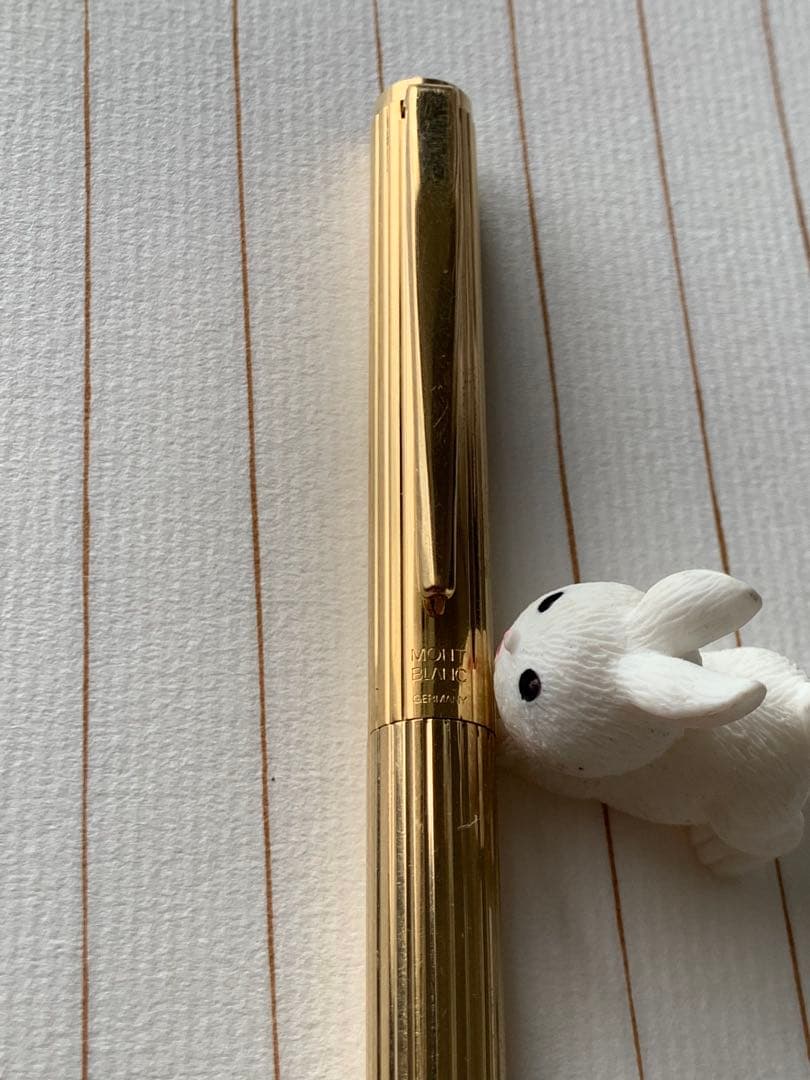 Montblancモンブラン ノブレス（ゴールド）14k万年筆