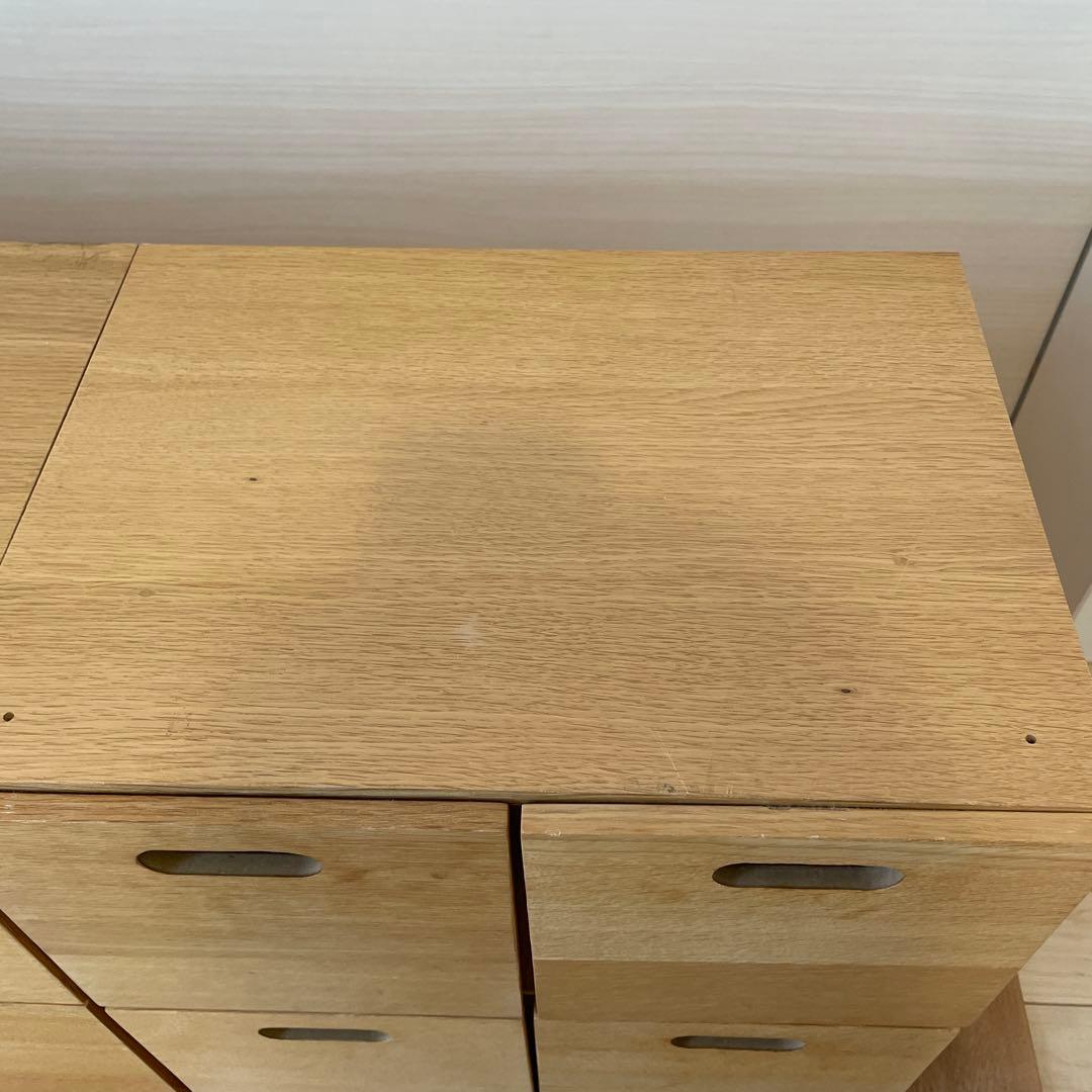 さんちゃん 無印良品 スタッキングチェスト 3組セット