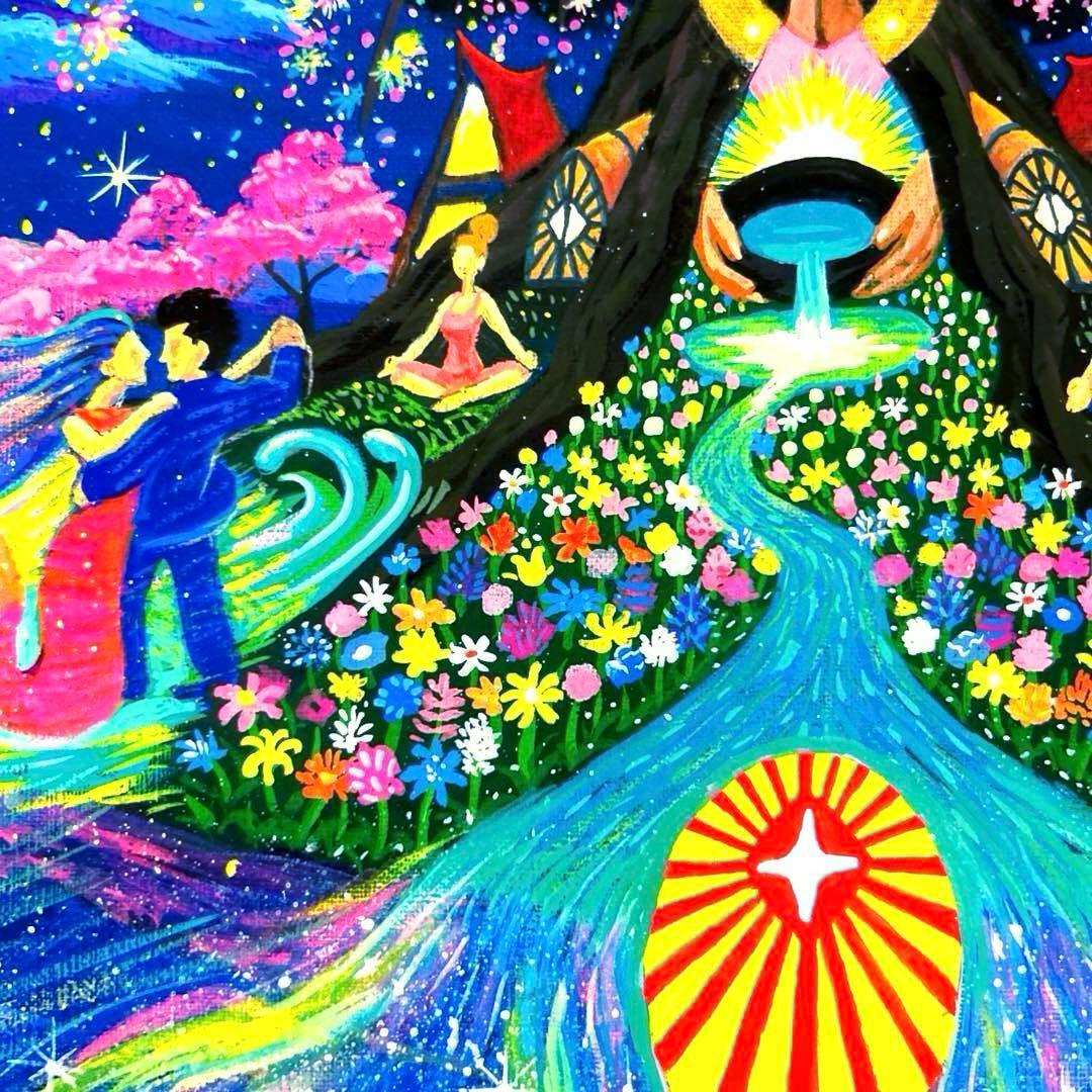 運天肇さんの作品 幻想的な風景画