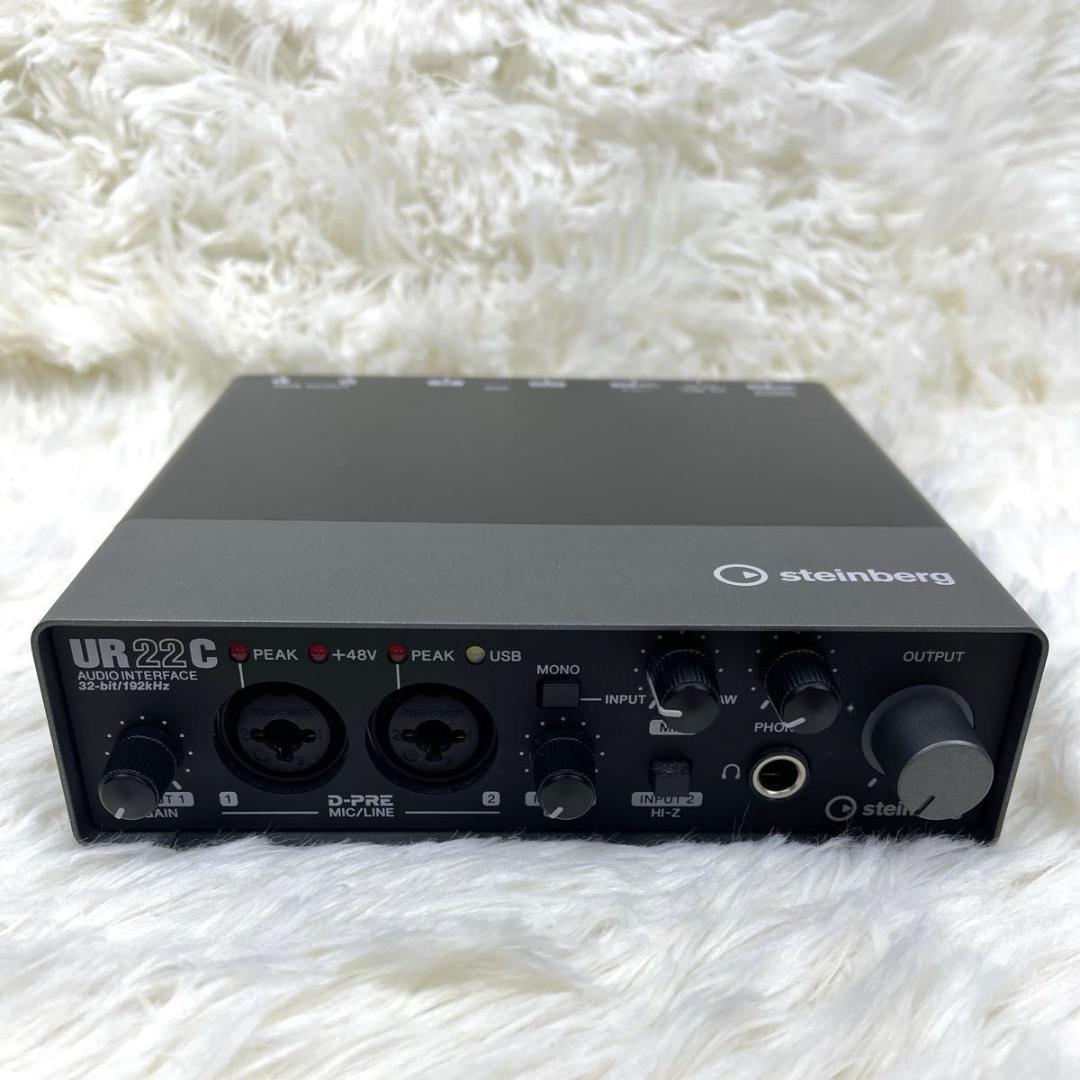 【ほぼ未使用】Steinberg UR22C Recording Pack