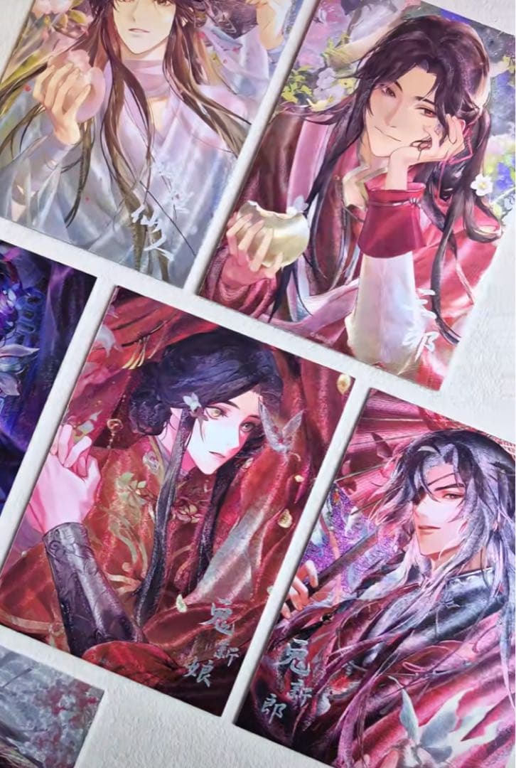 天官賜福公式　半生縁君シリーズ　折光ポストカードBOX