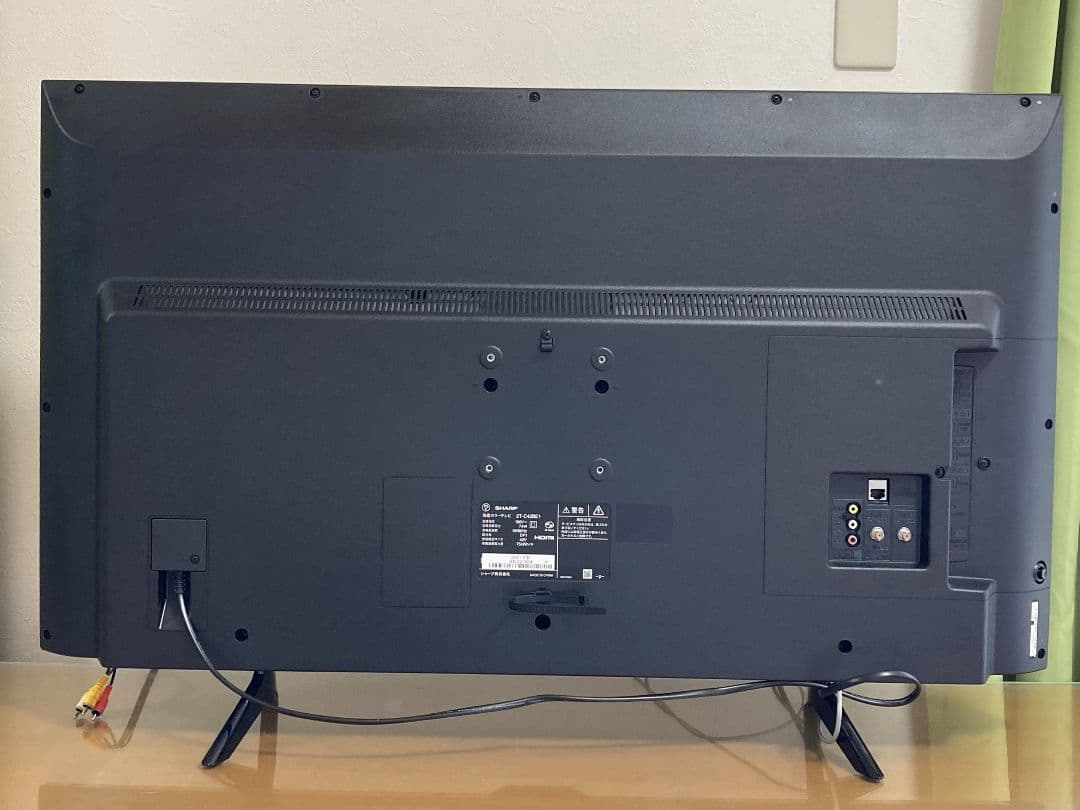 コロン…液晶テレビ 42型SHARP 4T-C42BE1 2021年製美品