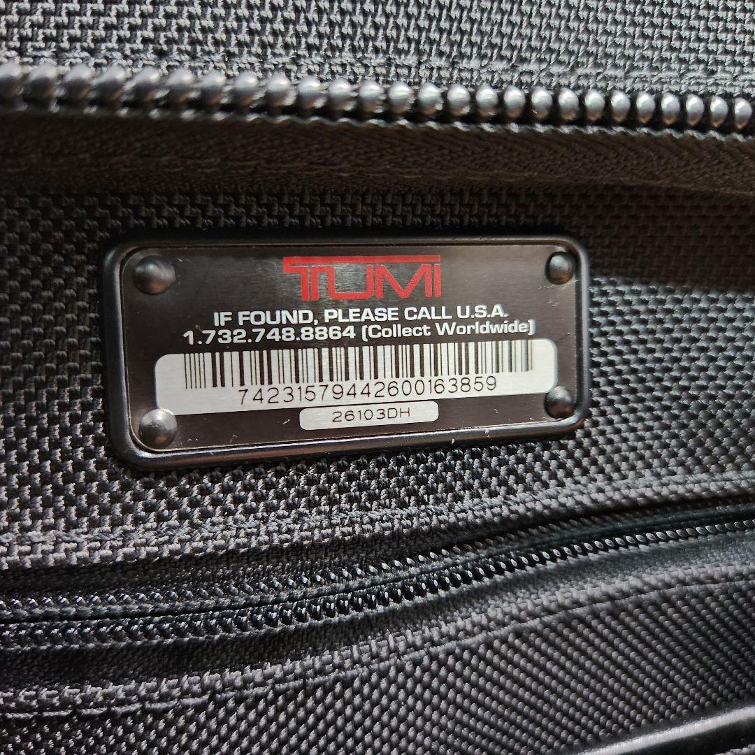 【美品】TUMI ALPHA アルファ キャリー 拡張機能 26103DH