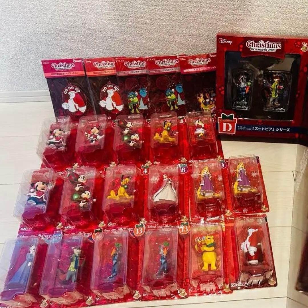 【まとめ LAST賞】ハッピーくじ ディズニー クリスマスオーナメント