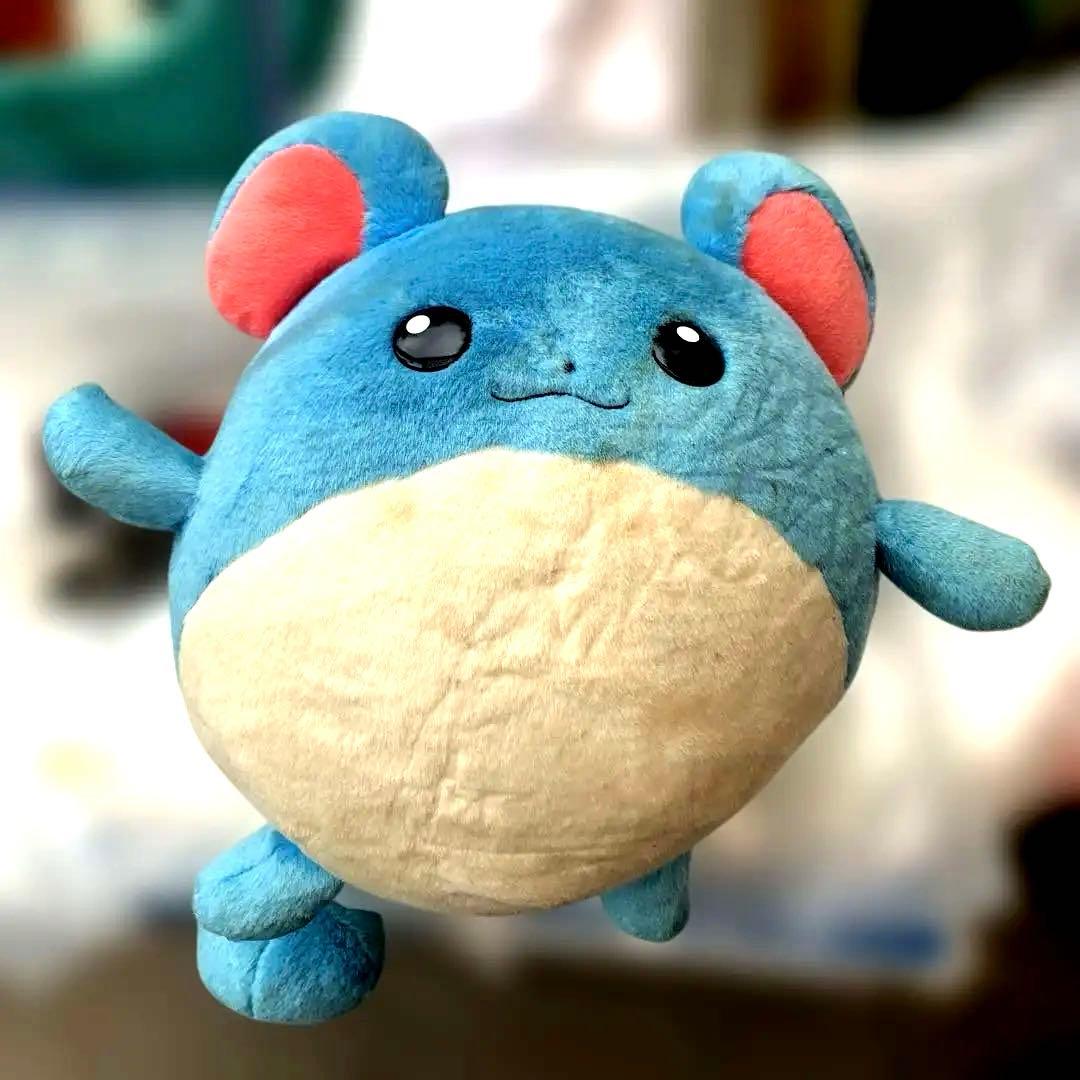 ヴィンテージTOMY ポケモン　マリルぬいぐるみ 大型30cm〜