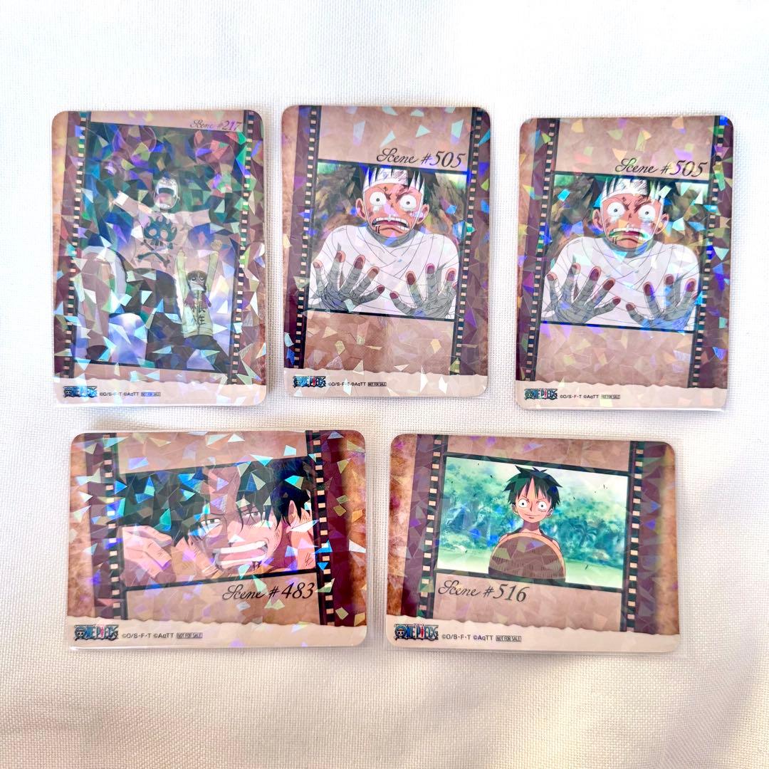 ルフィ　東京ワンピースタワー　すごログクルーズ　非売品　ホログラム　レア　希少