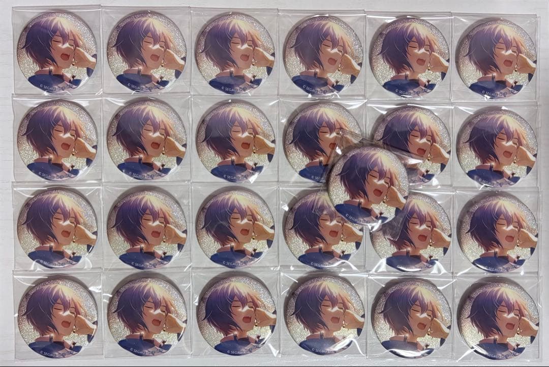 プロセカ KAITO グリッター缶バッジ グリ缶 vol.7 A 25点