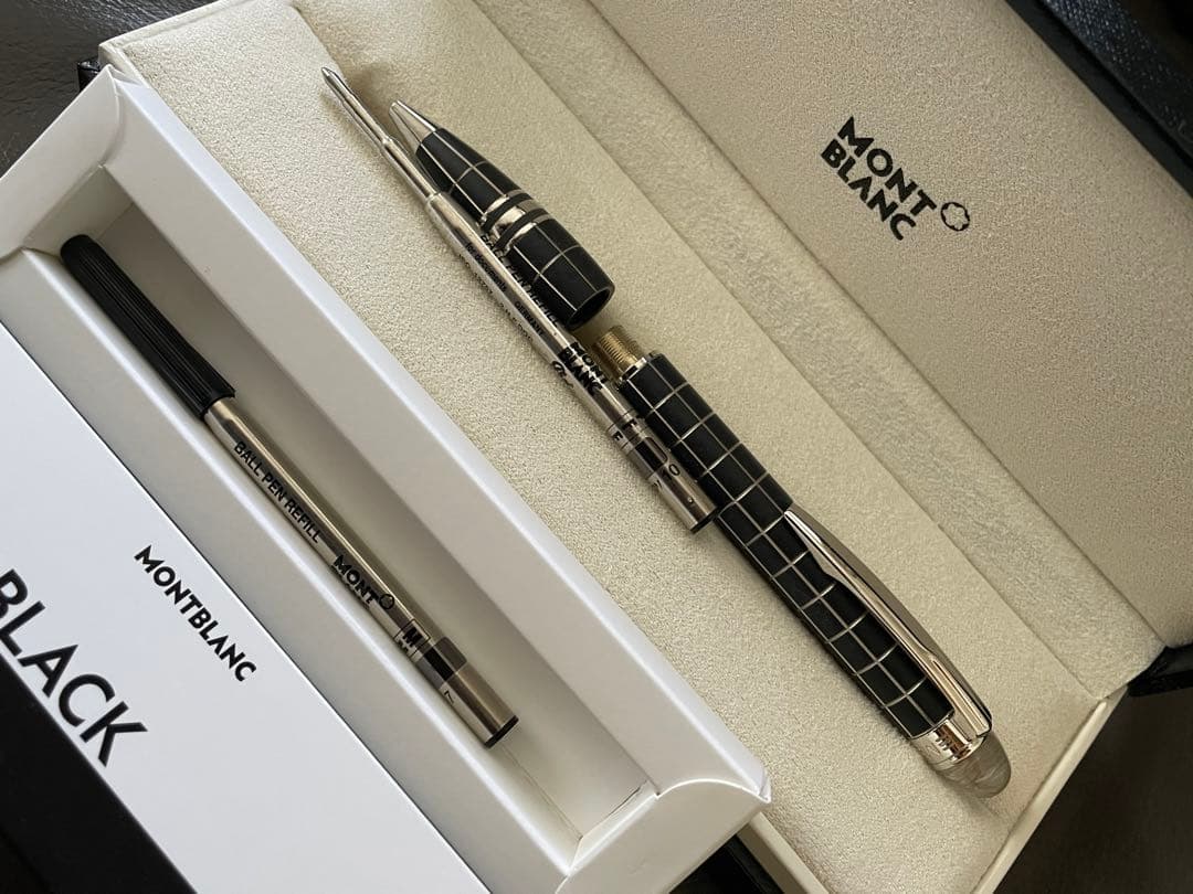 ◾️モンブラン スターウォーカー ボールペン◾️メタルラバー◾️化粧箱、リフィル付