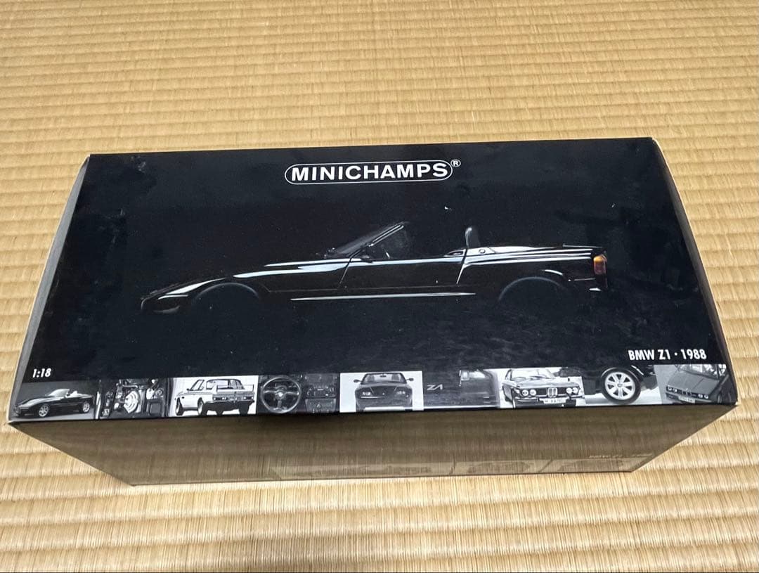 PONミニチャンプス BMW Z1 1988 ブラック autoart