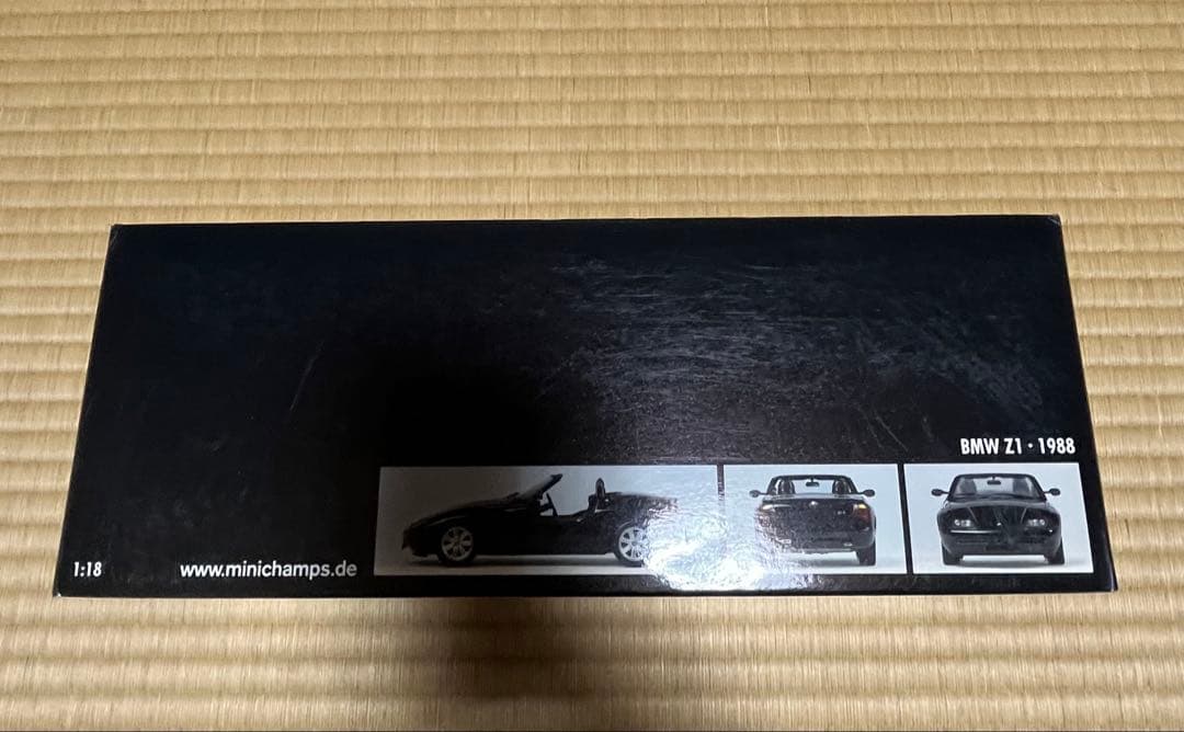 PONミニチャンプス BMW Z1 1988 ブラック autoart