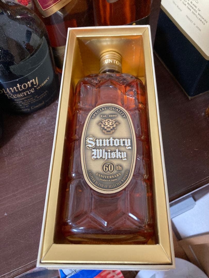 ら*ー様 サントリー 特角10年ウイスキー 角瓶発売60周年記念ウィスキー 非売