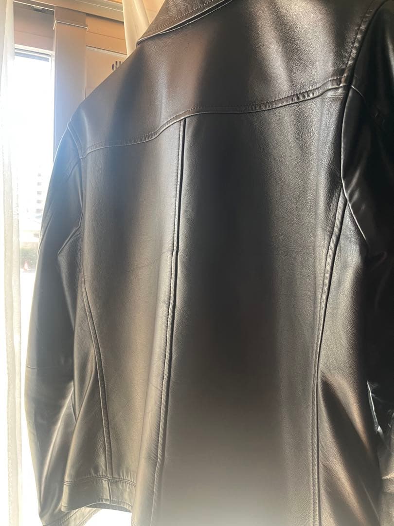 【美品】Burberry Black label レザー ライダース M